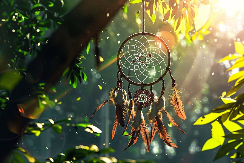 Dreamcatcher in sunlight nature by Imperial Art House