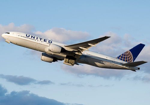 Goldene Stunde United SFO nach Honolulu