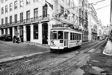 Straten van Lissabon van Heiko Westphalen