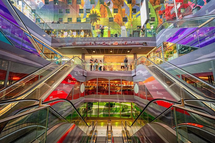 Halle du marché de Rotterdam par Leon Okkenburg