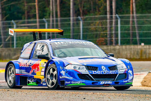 Renault Mégane Trophy raceauto op Zolder