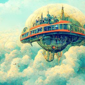 Alien-Fantasie, psychedelische Träume und fliegende Bohrinseln von Jef Peeters