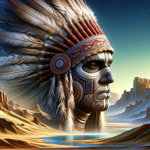 Man inheems Noord-Amerika 2