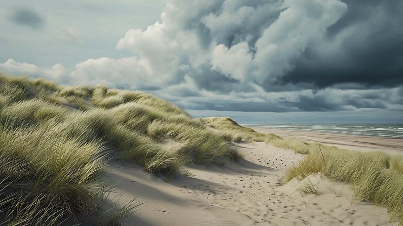 Strandspaziergang in den Hamptons von fernlichtsicht