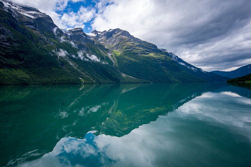 Reflexion im Lovatnet