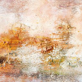 Landscape - Structure - Terracotta 4 by Claudia Gründler