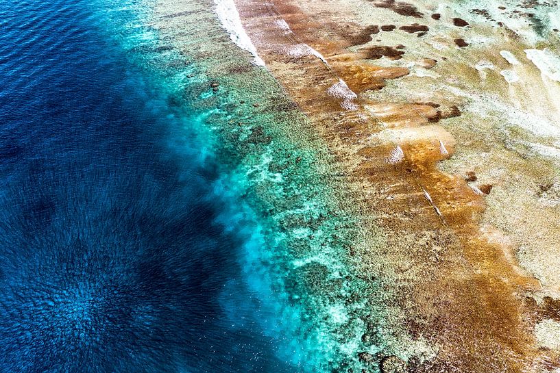 Aerial Summer - Ocean Depth by Philippe HUGONNARD