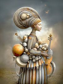 La musicienne 3 sur Catherine Fortin