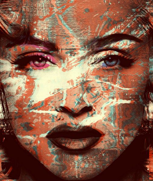 Motiv Porträt Madonna - Sexy View 3 D von Felix von Altersheim