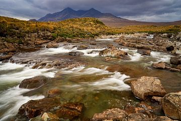 The Black Cuillins from Sligachan, Isle of Skye by Bart Cox