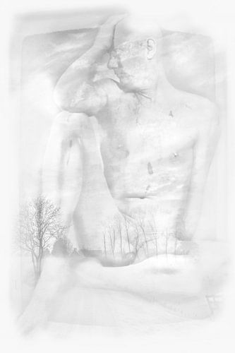 Mann Sandwich von Cor Heijnen