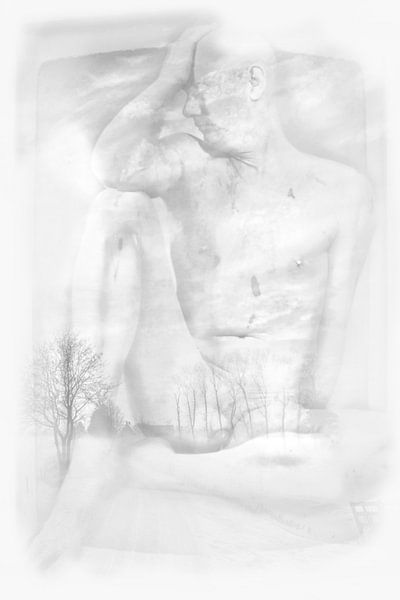 Mann Sandwich von Cor Heijnen