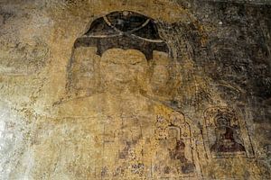 Murale de Bouddha dans un temple sur Affect Fotografie