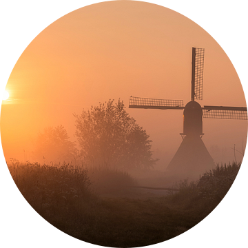 Lenteochtend bij de Noordeveldse Molen