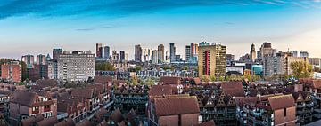 Skyline Rotterdam vanaf een 'andere' kant van Midi010 Fotografie