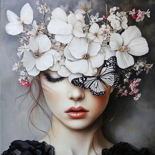 Schmetterling Augenbinde