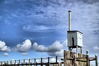 Oude haven van Kuinre in hdr