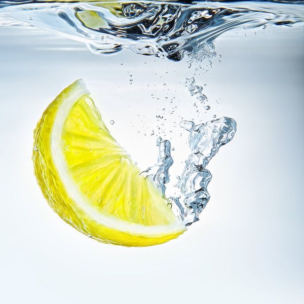 splash au citron par Silvio Schoisswohl