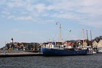 Voor anker bij Urk.
