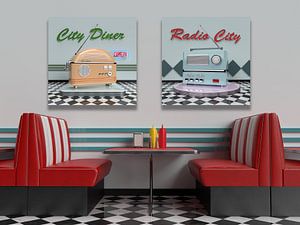 Retro Diner van shoott photography