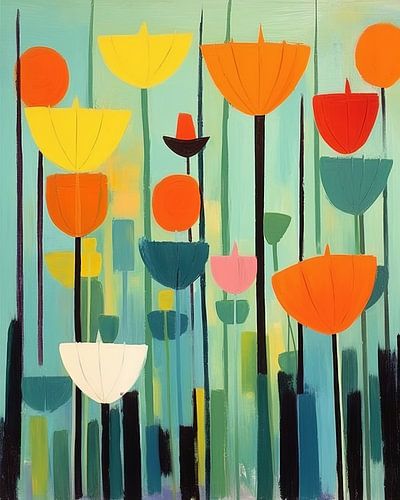 Bunte Blumen "Flower power"