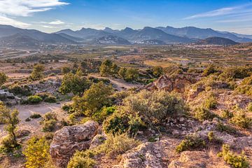 Berg landschap in Spanje van Elroy Spelbos Fotografie