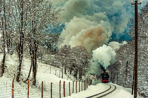 Fichtelbergbahn in the Erzgebirge