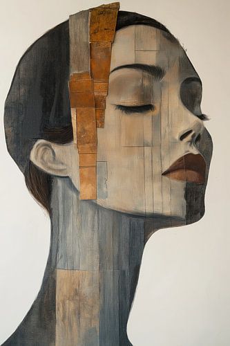 Vrouw abstract