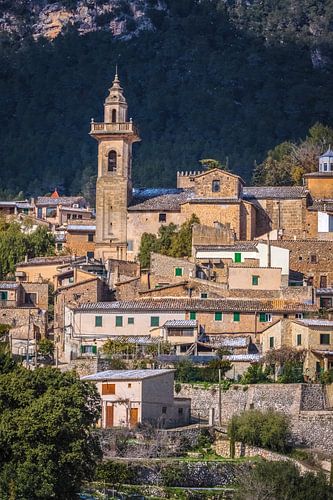 Valldemossa in de Serra de Tramuntana, Mallorca