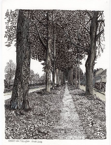 mood drawing by Gerard van Heugten