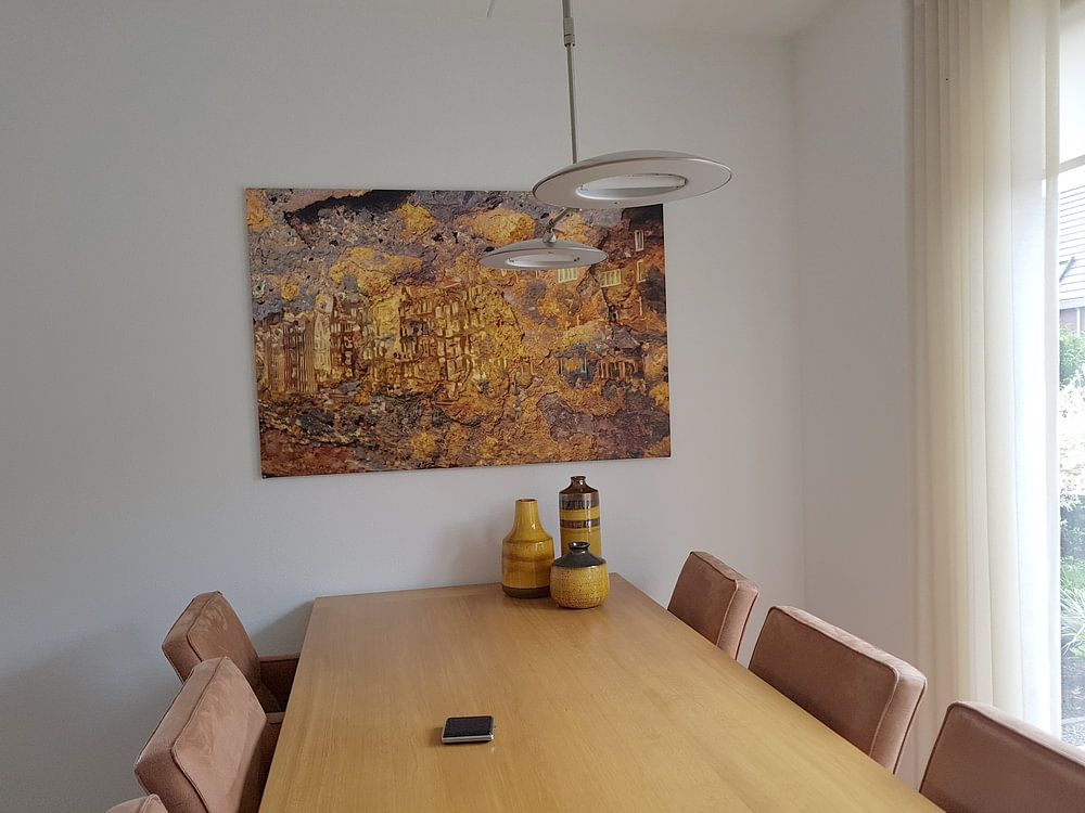 Amsterdam in Rust  by Frans Van der Kuil 