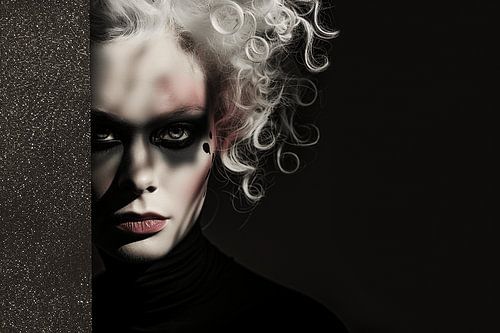 Un regard puissant et plein d'émotion