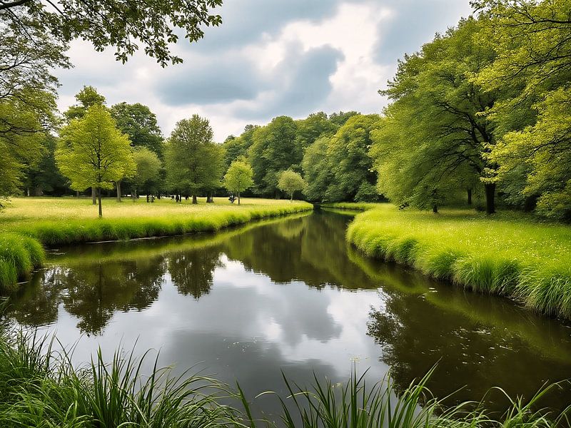 Belle photo de paysage hollandais - Photographie de paysage 2 par The Photo Artist