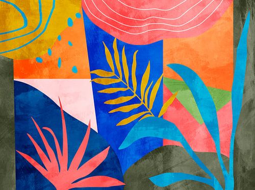 Colourful Tropical Plant Forms