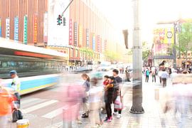 Das Leben in die Stadt Beijing, China von Ingrid Meuleman