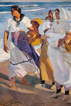 Fischerfrauen aus Valencia, Joaquín Sorolla y Bastida