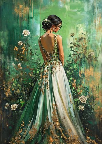 Blumenkleid | Elegante Blumen