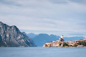 Vue de Malcesine | photographie de voyage | Italie | Lac de Garde