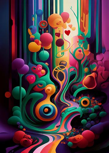 The Vividly Surreal Forest