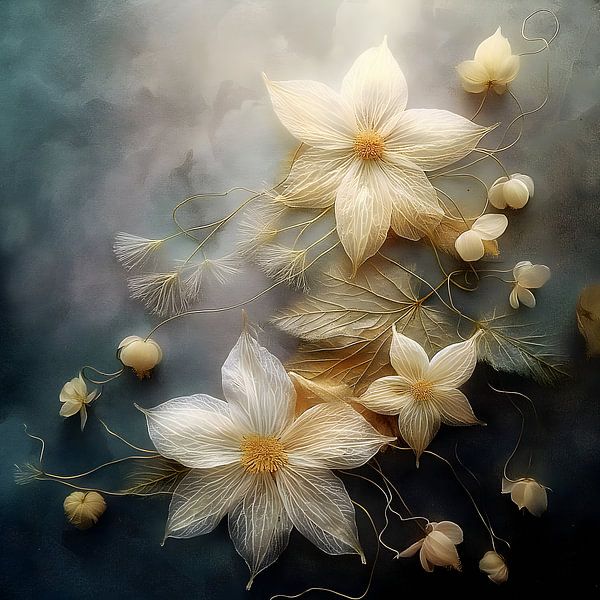 Delicate Florals by Jacky