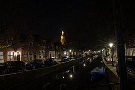 Der Zauber von Enkhuizen bei Nacht von Rik Brussel