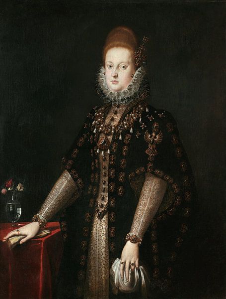 Portrait of Margherita Gonzaga, Jacopo Ligozzi by Masterful Masters