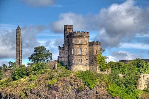 Calton Hill in Edinburgh by Jan Kranendonk