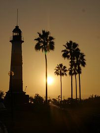 Sunset @ sea by JJ Verpaalen