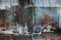 Wall in old garage