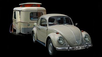 VW 1300 met Eriba Familia caravan