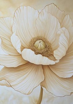 Golden Grace by Wonderful Art