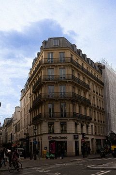 Vintage ogende structuur | Parijs | Frankrijk Reisfotografie van Dohi Media