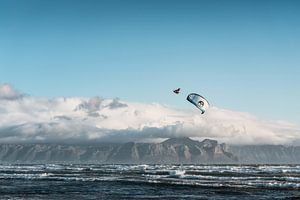 Kitesurfer at Macassar