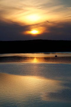 Evening at the lake by Thomas Jäger